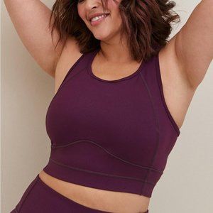 NWT - Torrid Low-Impact Wireless Longline Active Sports Bra